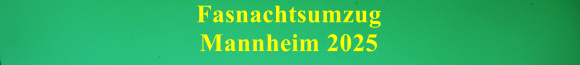 Faschingsumzug 2025